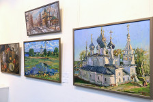 Вернисаж юбилейной выставки Светланы Арсюты