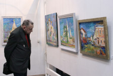 Вернисаж выставки Василия Шиханова «Предчувствие весны» Вернисаж выставки Василия Шиханова «Предчувствие весны»