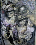 А.Л.Аранышев. Актёры. 2015 г. 140х110 см. Холст, акрил, масло.