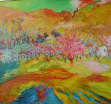 О.Г.Рожков. Сияющее утро. 2007 г. 75Х90.