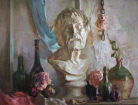 В.А. Назаренко. Натюрморт. 2005. Х., м. 70х90.