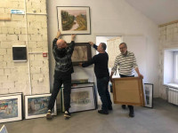 В Рыбинске открылась передвижная выставка графики