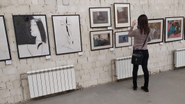 В Рыбинске открылась передвижная выставка графики
